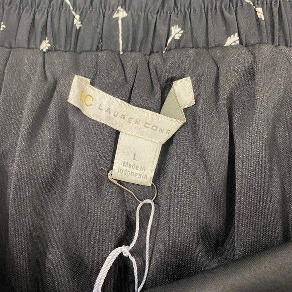 LC Lauren Conrad Date Night Skirt Arrow Hearts Print NEW NWT SZ L - Picture 2 of 6